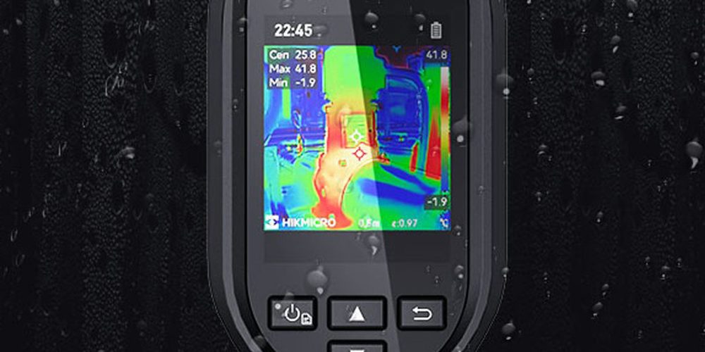 Imaging thermometers: example thermal camera from this family