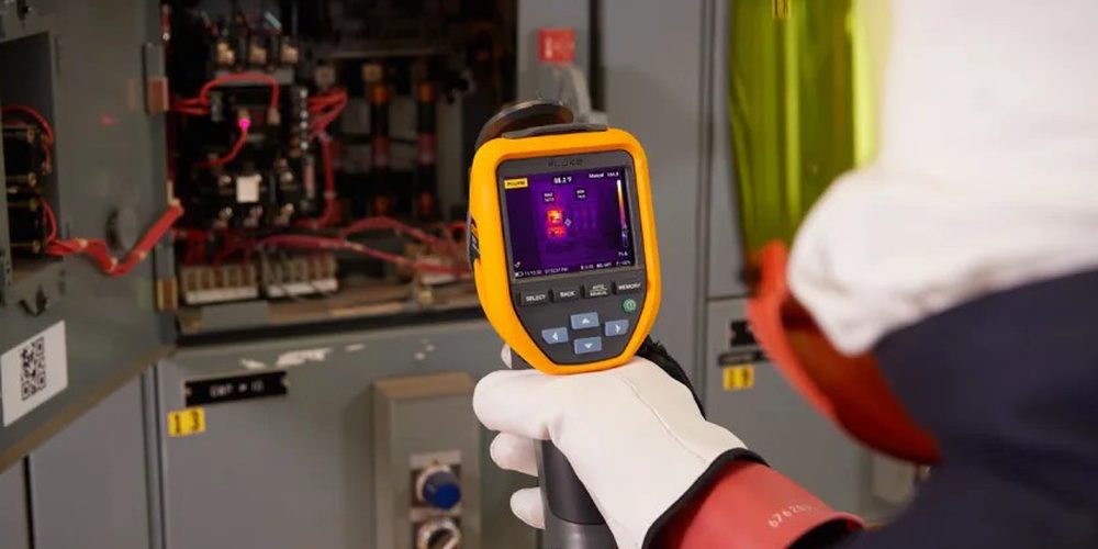 Professional building cameras: example thermal camera from this family
